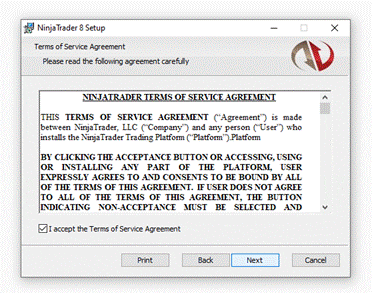 Install NinjaTrader 8