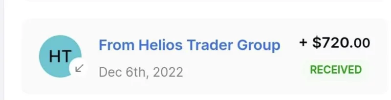 Earn2Trade withdrawal proof 1
